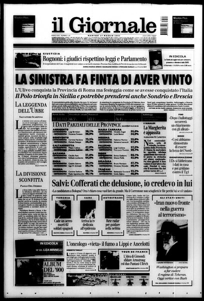 Il giornale : quotidiano del mattino